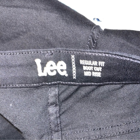 NWOT Lee Regular Fit Black Bootcut Jeans Women’s Size 14M - Picture 4 of 4